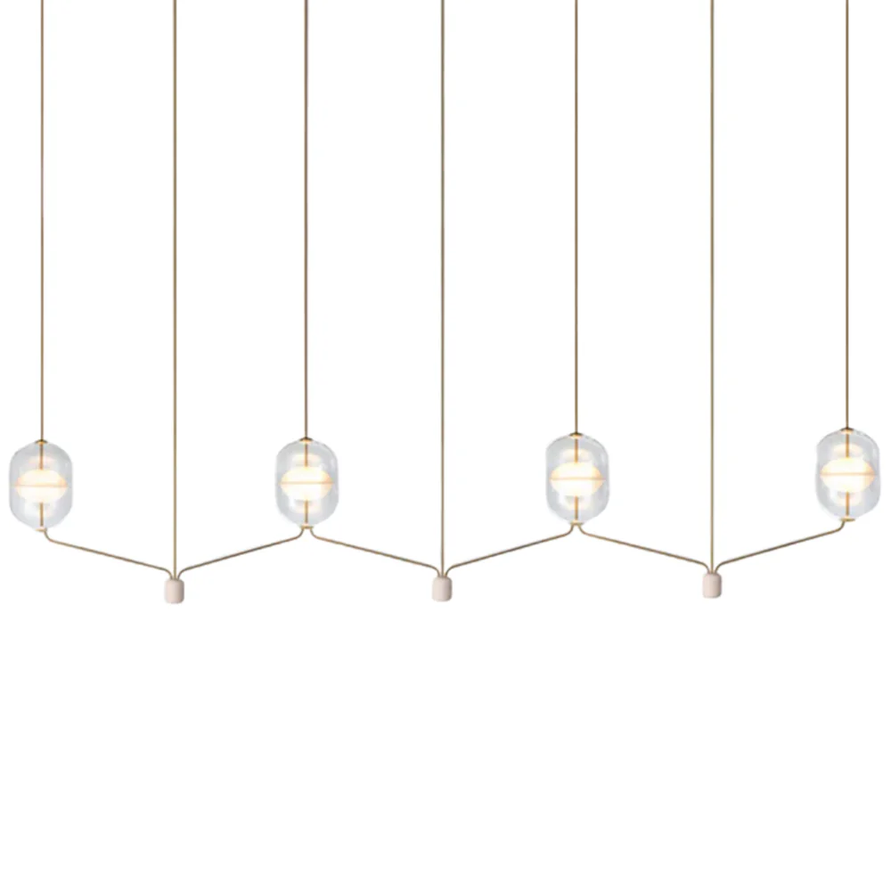 Indre Linear Pendant Lamp B3 by Rakumba Pendant Lamps